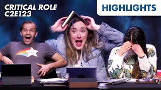 This Is All Because Ashley Rolled An Eight | Critical Role C2E123 Highlights & Funny Moments