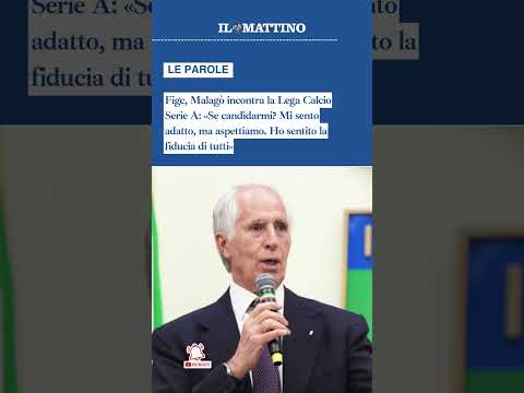 Video Figc, Malagò incontra la Lega Calcio Serie A: «Se candidarmi? Mi sento adatto, ma aspettiamo»