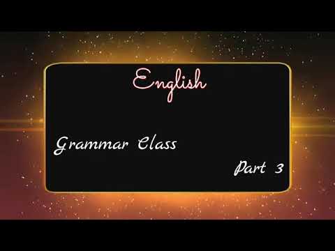 HS English Grammar Class Part - 3 - YouTube