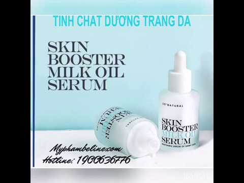 serum skin booster milk oil