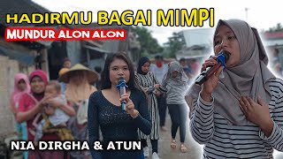 KESEDIHAN NIA DIRGHA TERLIHAT SAAT MELANTUNKAN LAGU HADIRMU BAGAI MIMPI