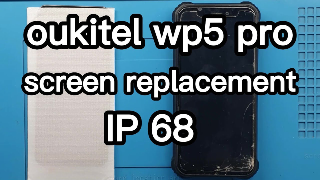 NEW For Oukitel WP5 / WP5 Pro Black Touch Screen Digitizer Replacement