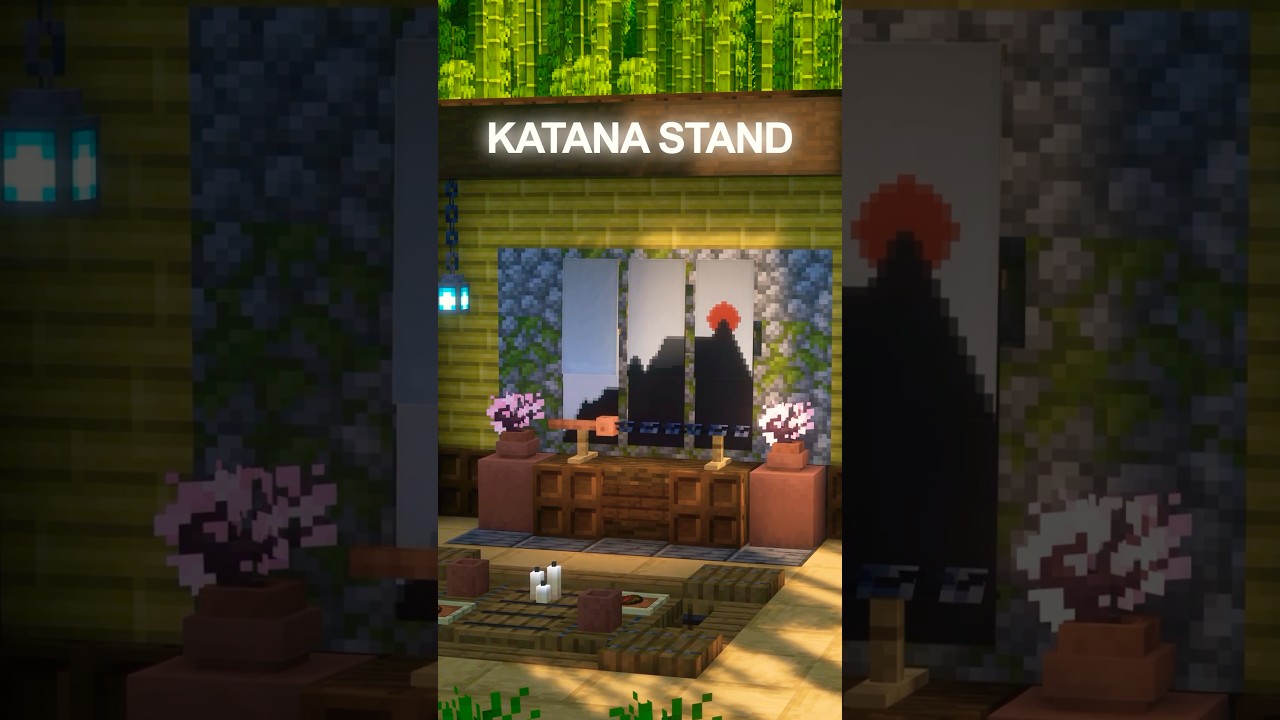 WATCH: 3 Japanese Minecraft builds you need in your world #minecraft #shorts