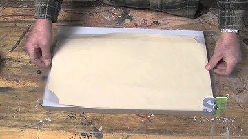 Stencil Preparation - Sign·Foam Basics