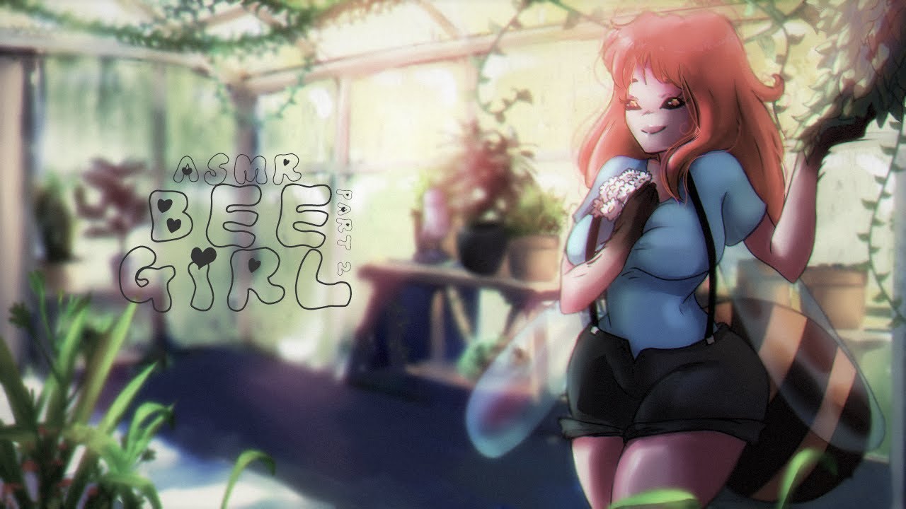 ASMR Твоя девушка-пчела экспериментирует с ролью королевы. Ролевая игра