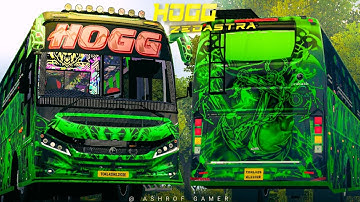 New HOGG ZEDASTRA BS6 MOD For Bussid 😍New Bus Mod |Zedastra BS6 Livery #bussidmod 
