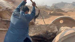 👹CRUSHING THE COMPETITION: The Most Powerful Hard Rock Crushers!#asmrsounds #stonecrusher