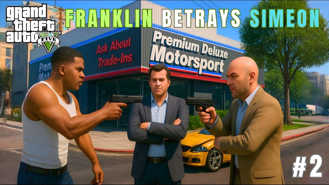 THE FALLOUT: SIMEON GOT BETRAYED BY FRANKLIN🔥😯 | GTA V Mini Series #1| HARSH