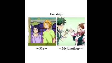 Fav characters in mha! (Pt2) #mha #sibling #myheroacademia #edit #brother
