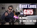 Best Lens for GH5 Part1 12-100mm vs 40-150mm 4K Ufer! VLOG_304