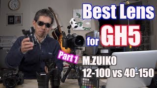 Best Lens for GH5 Part1 12-100mm vs 40-150mm 4K Ufer! VLOG_304