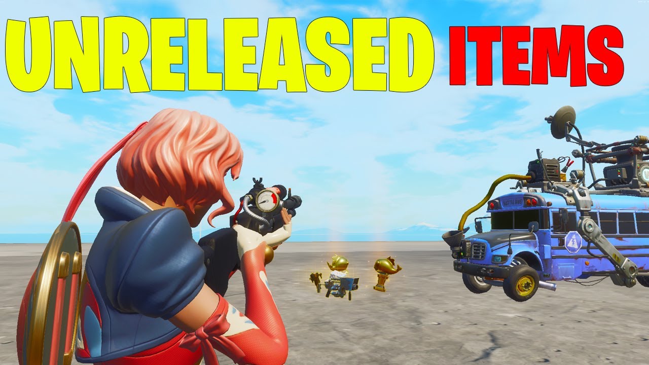 HOW To GET UNRELEASED Props/Items In FORTNITE Fortnite Creative