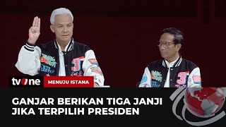 Download lagu Ganjar Pranowo Sampaikan 3 Janji dari Hasil Aspirasi Rakyat | Menuju Istana tvOne