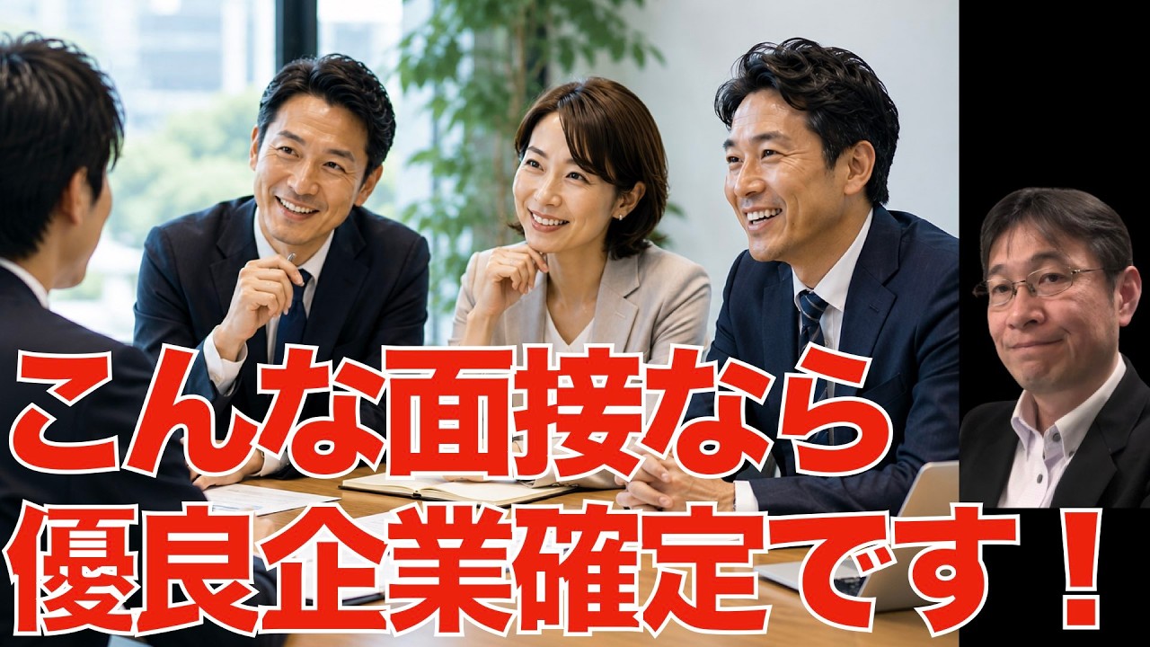 面接の内容と態度で優良企業を見極める方法について解説します！【転職活動の始め方】