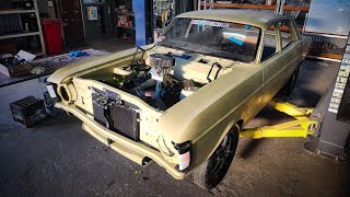 Restoring a XY Ford Fairmont | time-lapse restoration | Pre-fit engine components | Episode 8