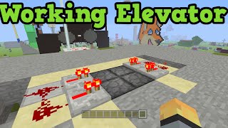 Minecraft Xbox 360 + PS3 - How To Make A Redstone Elevator (Pistons)