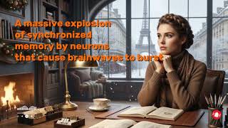 A massive explosion of synchronized memory by neurons that cause brainwaves to burst