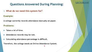 Unit 2 System development life cycle (SDLC) grade 2nd year computer science 