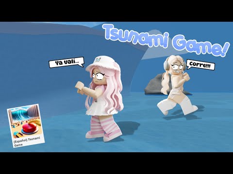 JUGANDO A TSUNAMI GAME CON LUNA!