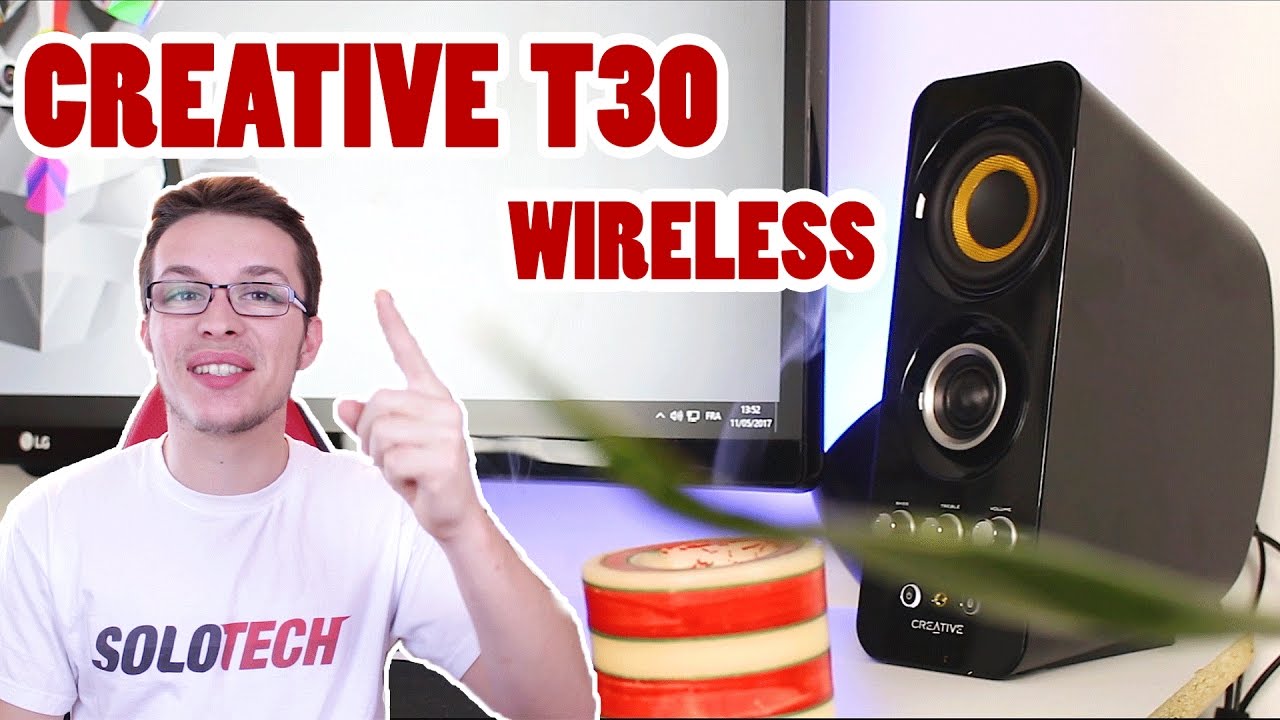 DES ENCEINTES BLUETOOTH POUR PC  ! CRÉATIVE T30 WIRELESS