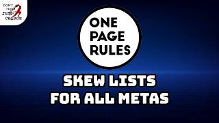 Skew Lists in OPR: When Specialising Is a Double‑Edged Sword