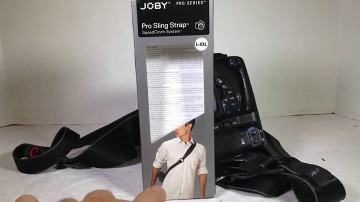 Joby Pro Sling Strap For DSLRs Review  Jobyinc