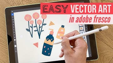 How to draw with vector brushes in Adobe Fresco