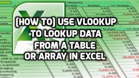 How To Use VLookup data from a table or array even if not on the same sheet