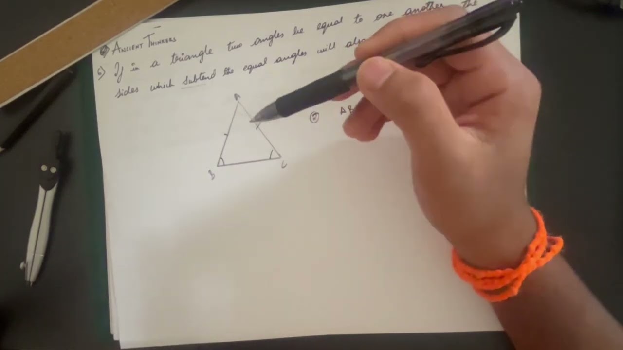 Euclid's Elements Book 1 : Proposition 6