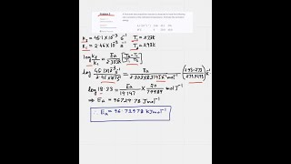 A first-order decomposition reaction is observed to have the following rate constants at the indica…