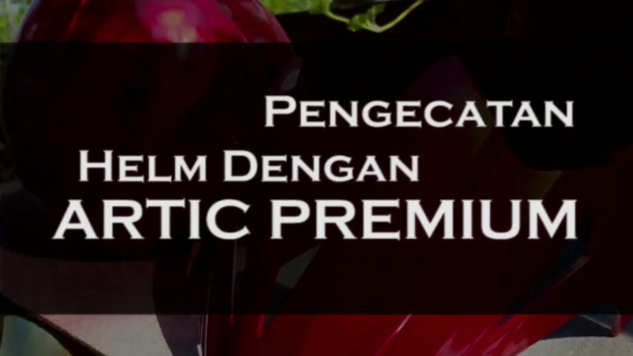 Ngecat helm pake pilox