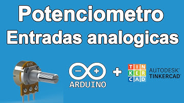 Potenciometro con ARDUINO y TINKERCAD - Leer Entradas Analógicas 🔥🔥