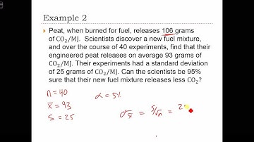 GEOG 3020 Lecture 14-4   Confidence Intervals and Hypothesis Testing Examples