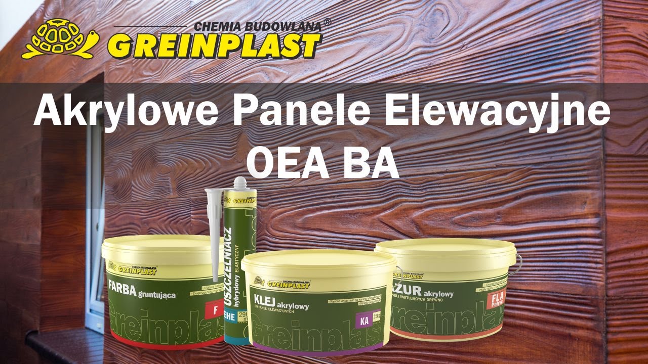 Montaż akrylowych paneli elewacyjnych  - Deska Greinplast