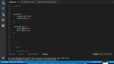 Creating a website | S02E20 | SVG image fill