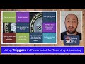 Using Triggers in PPT