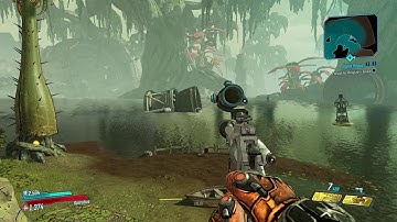 Borderlands 3 -  Fun with Barrels (Tannis rides fish again!)