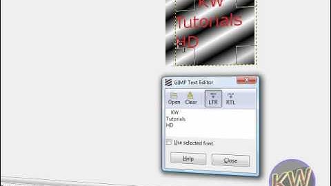 How to Make an Avatar or Image For Youtube Using Gimp