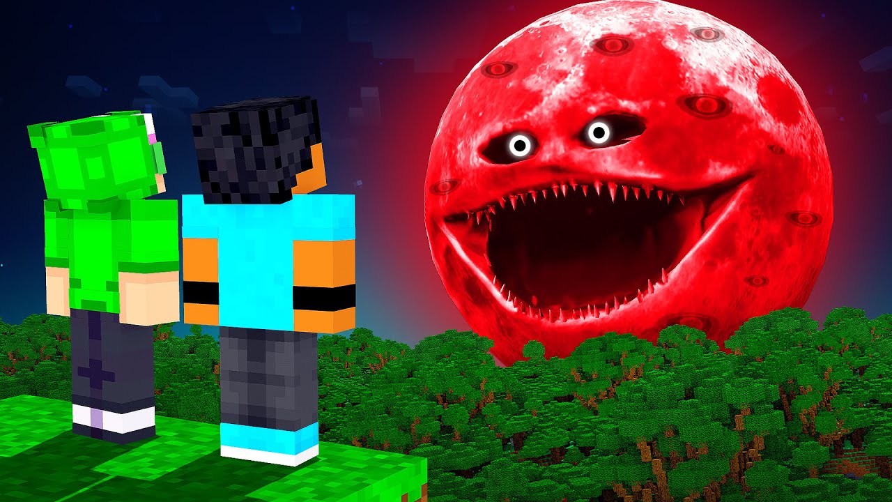 BASE 100% SEGURA CONTRA LUA DE SANGUE no Minecraft!