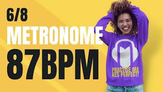 👉 6/8 METRONOME 87 BPM