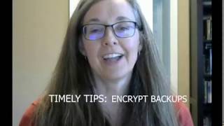Encrypt Your Backups