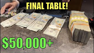 I Win $50,000+ Against CryptoMILLIONAIRES! Final Table For My BIGGEST SCORE Ever! Poker Vlog Ep 232