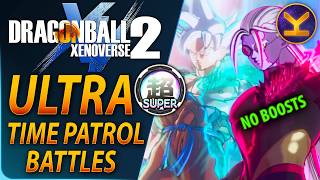 Dragon Ball Xenoverse 2 - Ultra Time Patrol Battles - SUPER Rank - No Boost Bonus