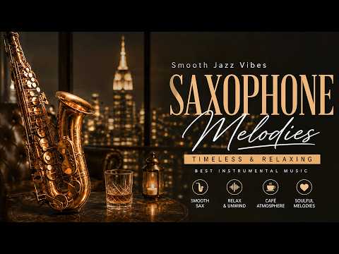 The Most Beautiful Saxophone Melodies 🎷Smooth Jazz Instrumental Music 2026