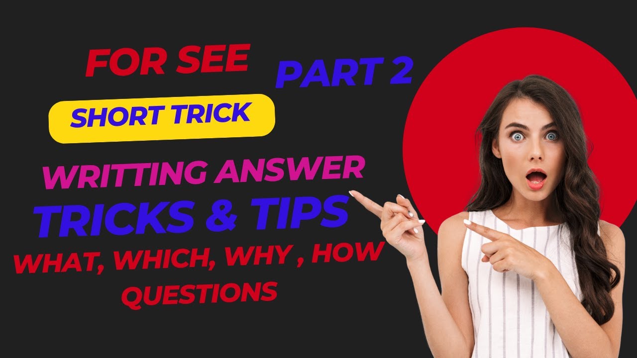 What , Which , Why and How Questions Easy Solution Trick - YouTube