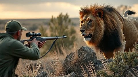 Tỷ Phú Chi Hàng Chục Tỷ Để Săn Sư Tử Đực Lớn Nhất Châu Phi