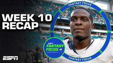 Week 10 Recap: BREAKOUT Studs & DISAPPOINTING Duds | Fantasy Focus 🏈