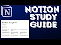 How to create a study guide in notion  two ways to create an effective study guide in notion