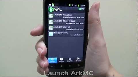 Android DLNA server to share YouTube