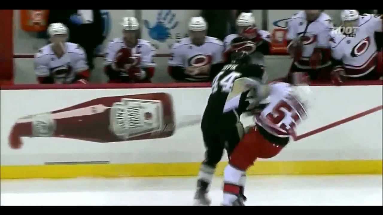 NHL - Hardest Hits (HD) Part 1 - YouTube